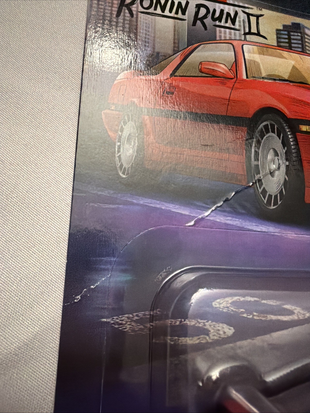 Hot Wheels Premium Ronin Run 2- 1989 Toyota Supra MKIII Red