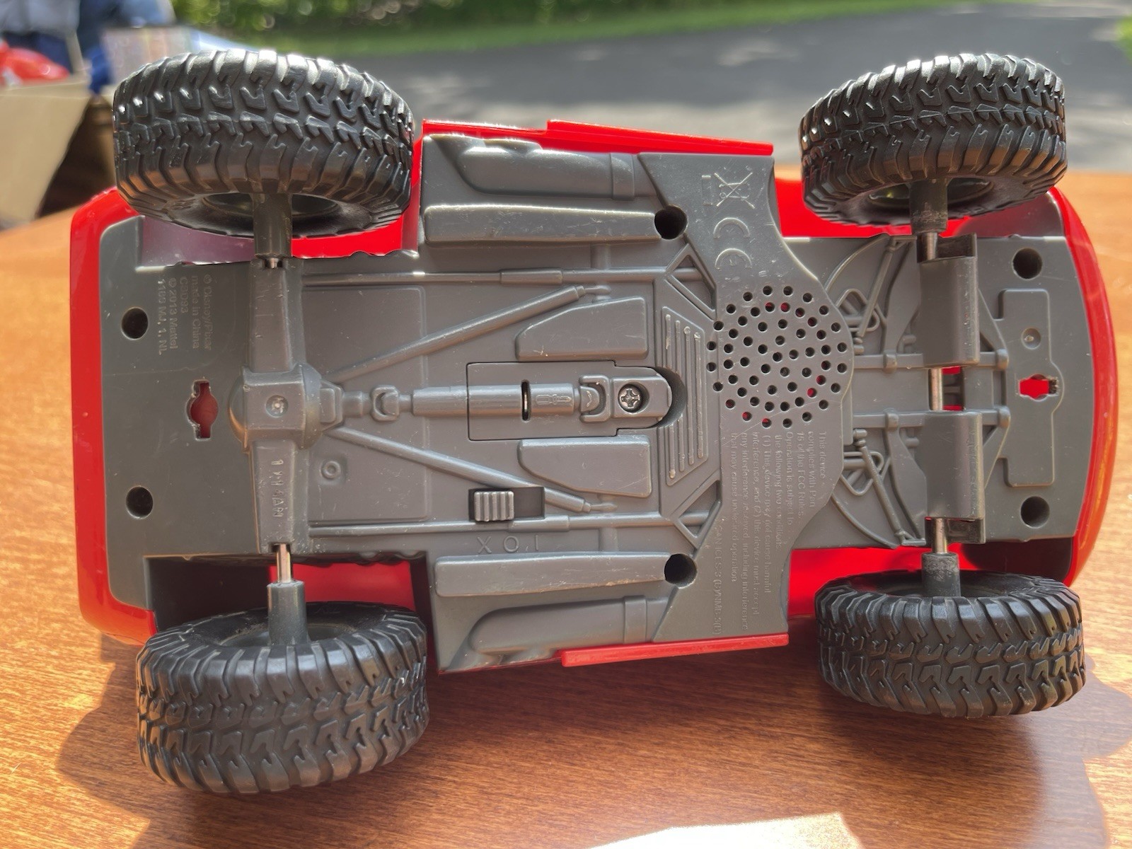Disney Pixar Cars Large Off-Road Lightning McQueen Toy Vehicle Mattel Sound Work