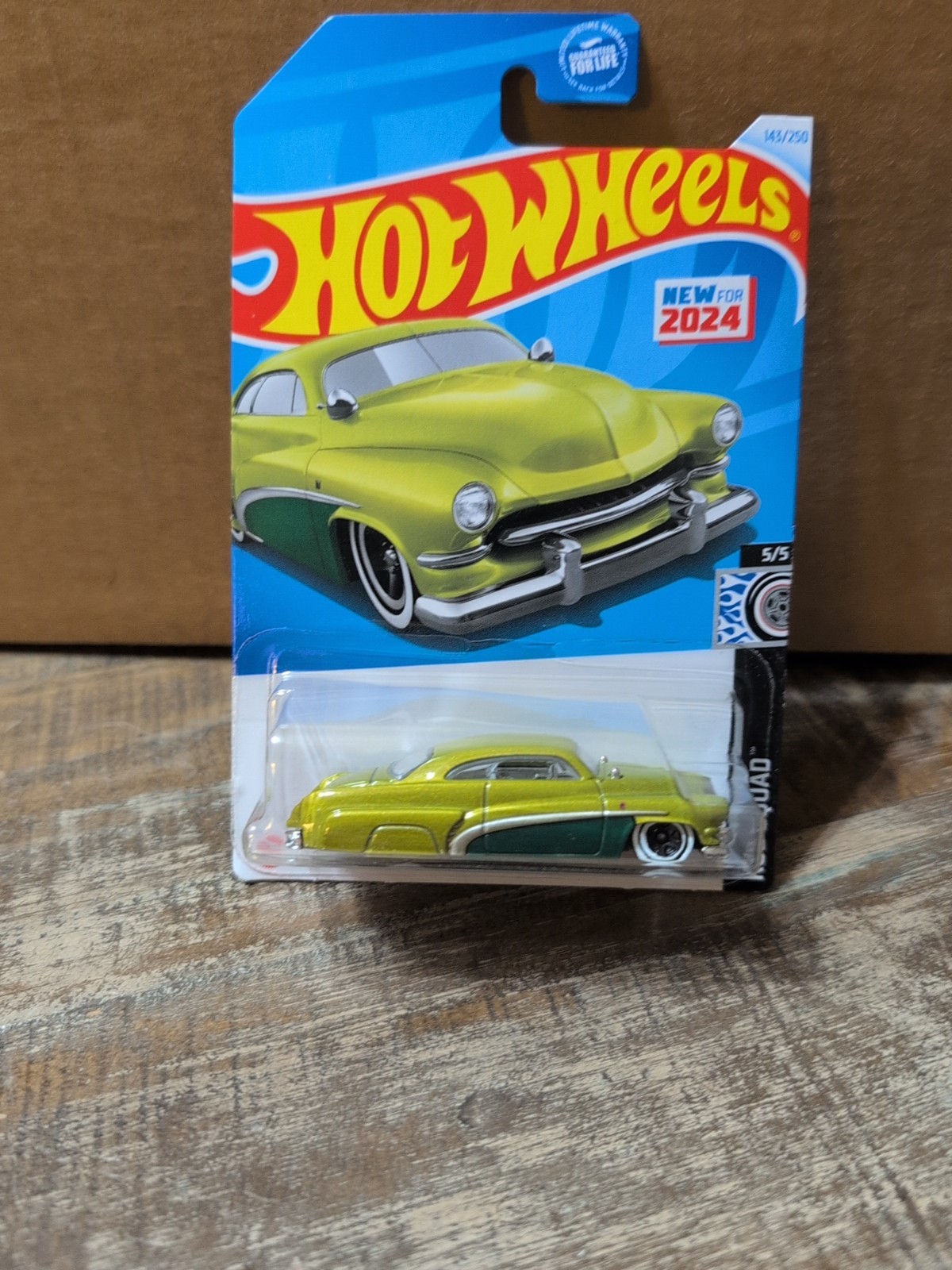 HOT WHEELS Hirohata Merc ’51 Mercury Eight Club HW Rod Squad HRY69 2024 #5/5