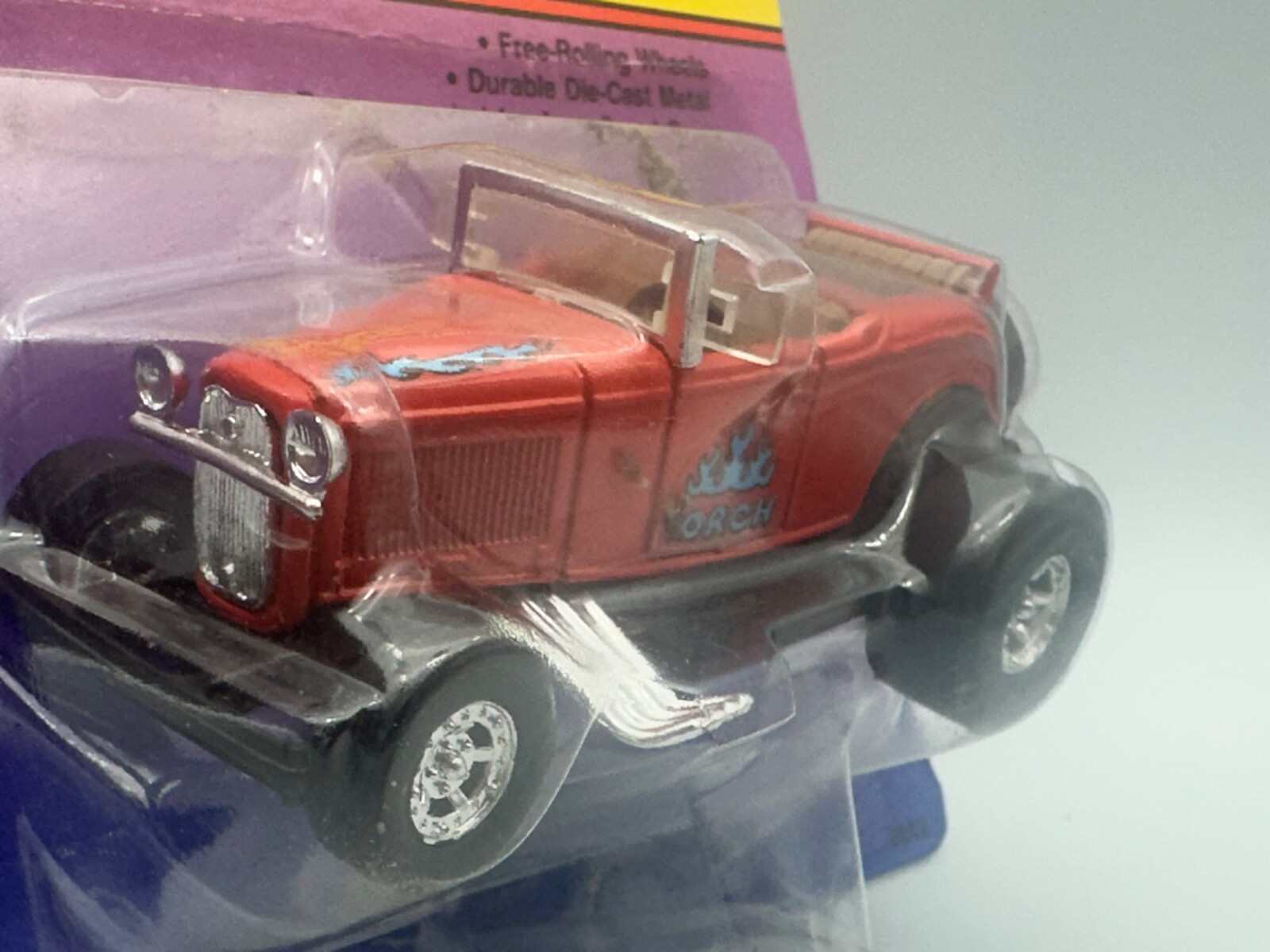 Ertl Hot Roddin’ 1932 Ford Roadster, Red, 3.5 inches, New in Box