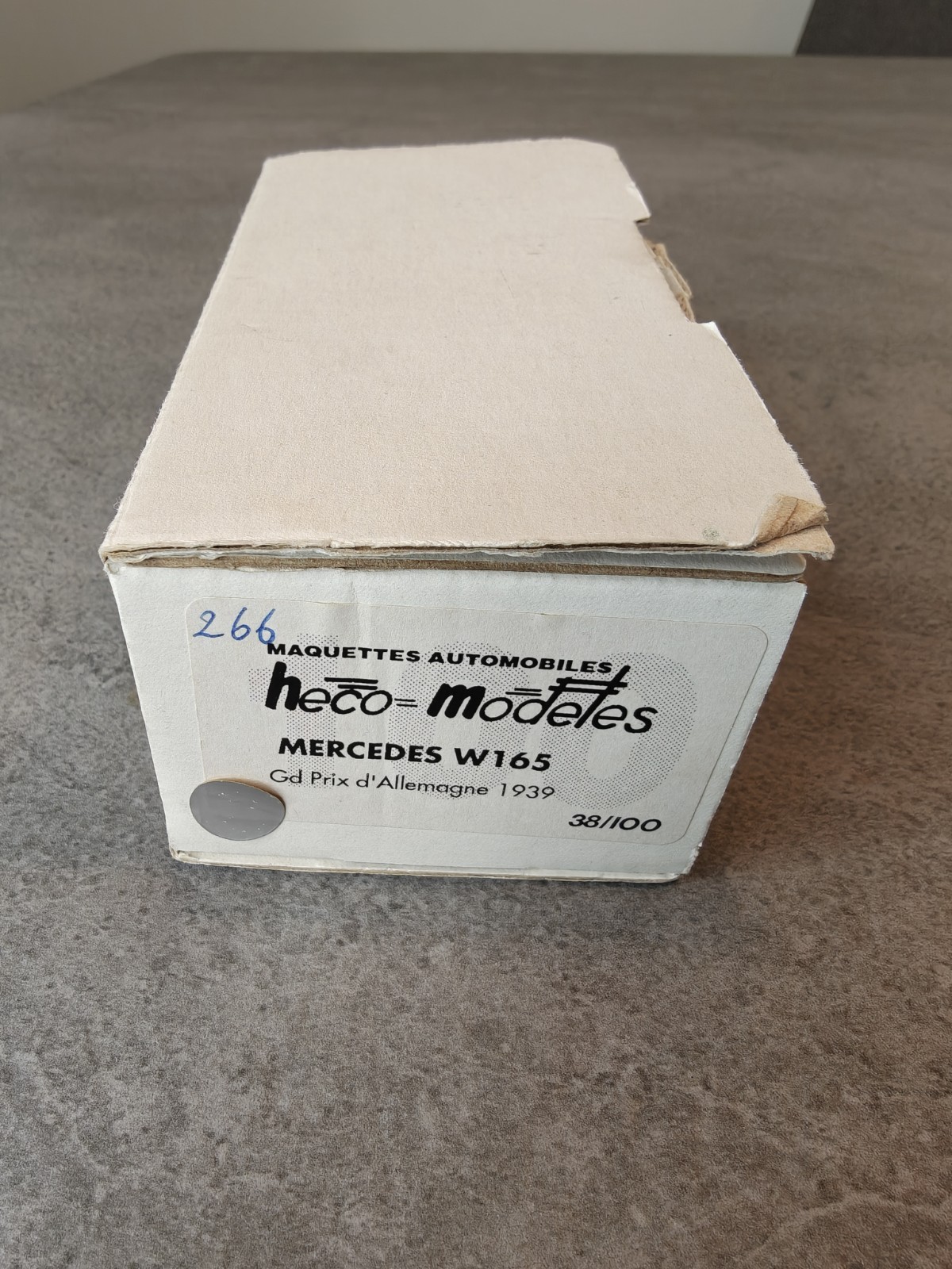 Heco Mercedes-Benz W165 #12 Grand Prix Germany 1939 1:43 Handmade