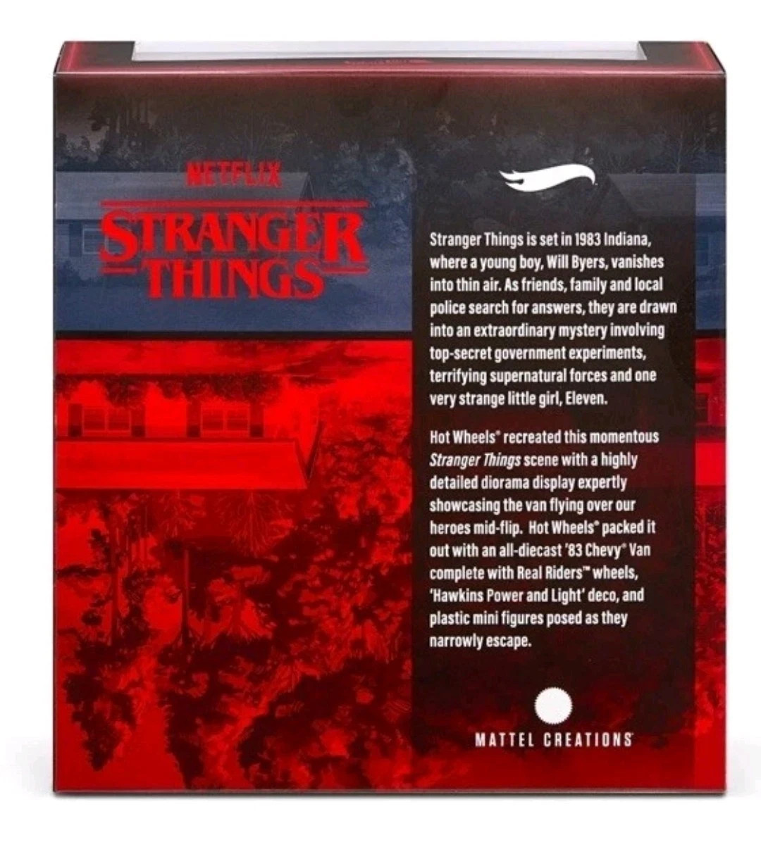 2026 Hot Wheels SDCC Stranger Things 10th Anniversary ’83 Chevy Van(PRESALE)