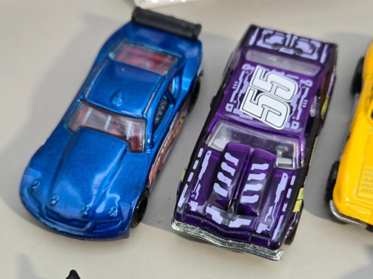 Hot Wheels Lot of 13 Cars Batman, Camaro, Homer, and Various