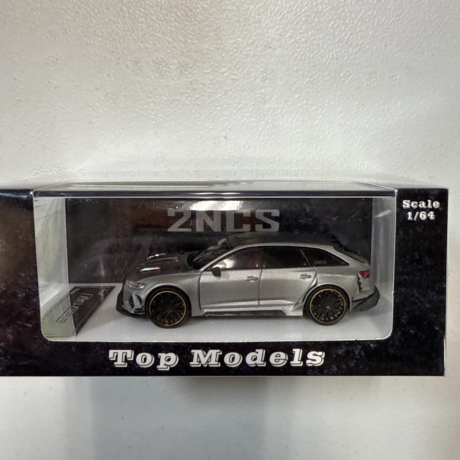Top 1:64 Audi RS6 2NCS Wagon Racing Sports Diecast Model Metal Car