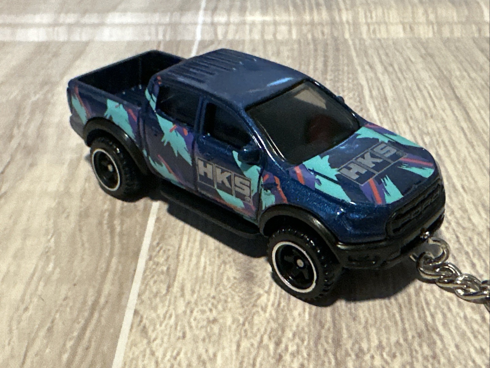 Custom Limited Edition 19 Ford Ranger Raptor Keychain 1:64 Scale New Loose…..K