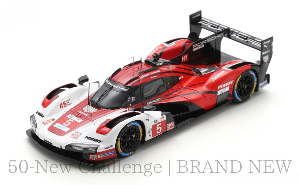 Spark 1/43 Porsche 963 #5 Penske 6th Le Mans 2025 Hypercar Model S9257