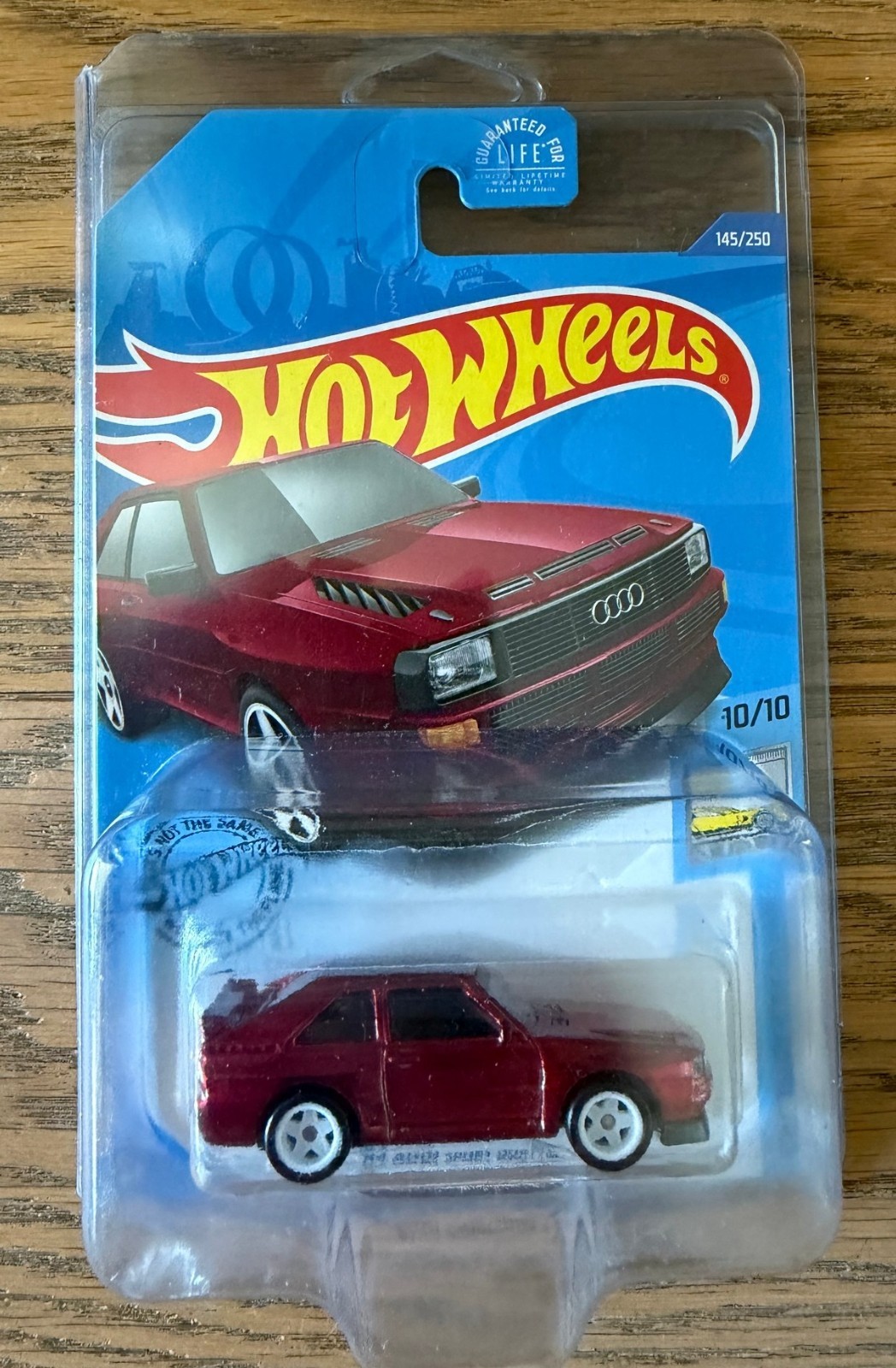 HOT WHEELS – 2020 SUPER TREASURE HUNT – 1984 ’84 AUDI SPORT QUATTRO – RED – NICE