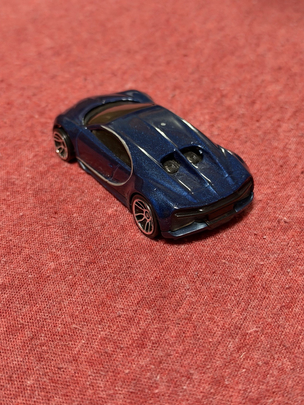 🔥2018 Hot Wheels 2016 Bugatti Chiron Blue Loose VHTF🔥