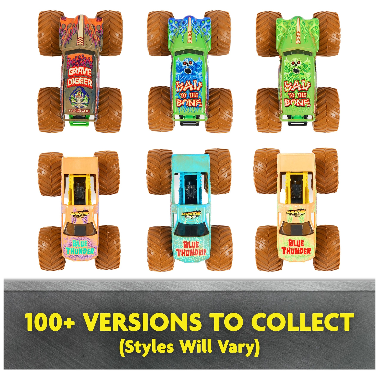 Mystery Mudders 1 64 Scale Monster Jam Trucks Wash to Reveal Collectible Toys