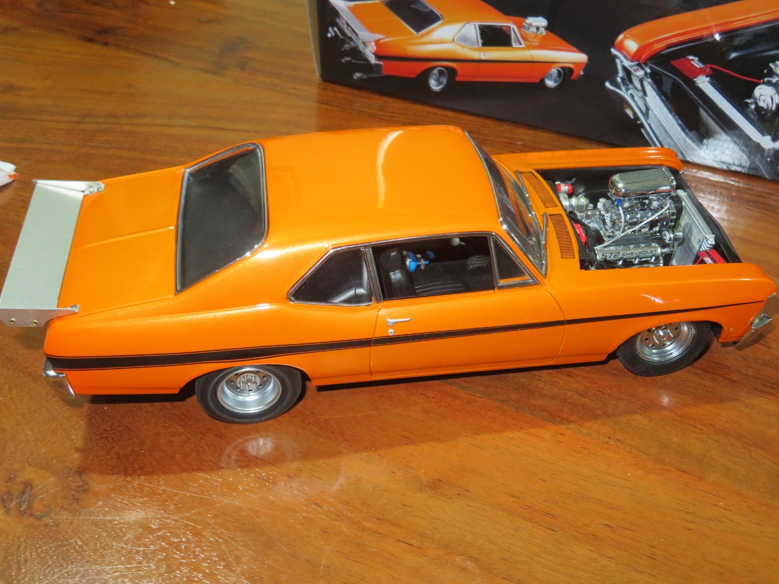 1:18 GMP 1968 Chevrolet Nova 1320 Drag Kings Orange GMP-18873