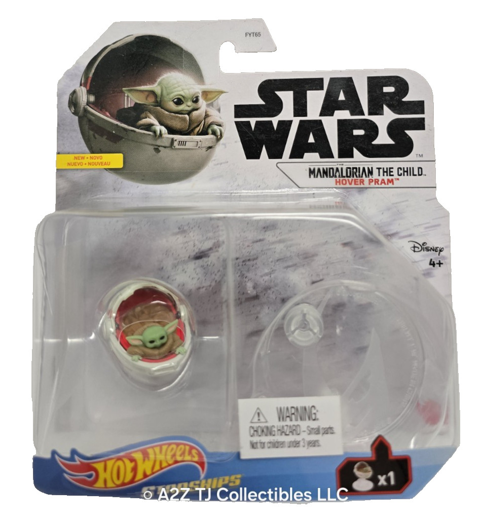 Hot Wheels Star Wars Mandalorian The Child Hover Pram GVF57 Grogu Baby Yoda
