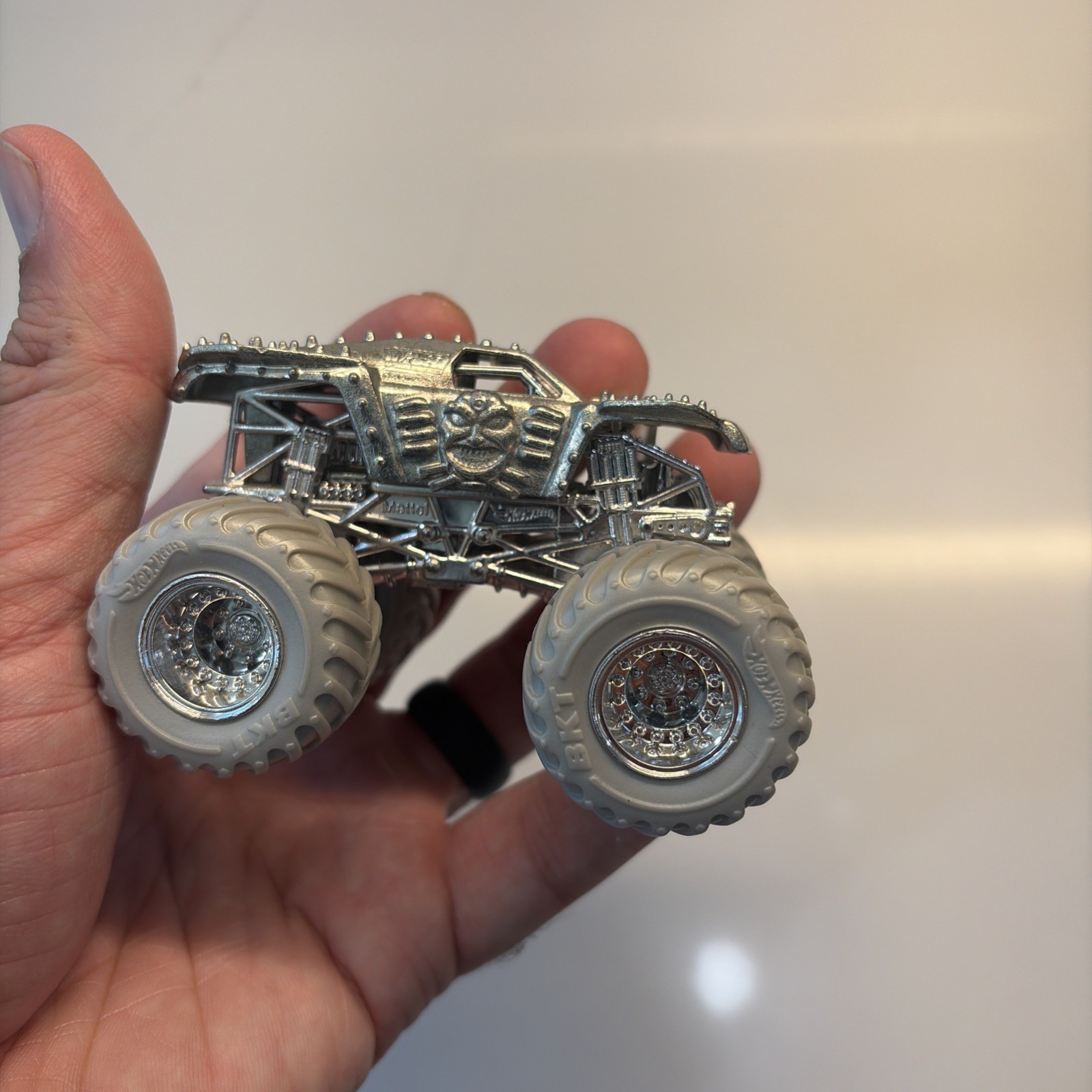 Hot Wheels Monster Jam 1:64 25th Anniversary Silver, Select Your Truck rare