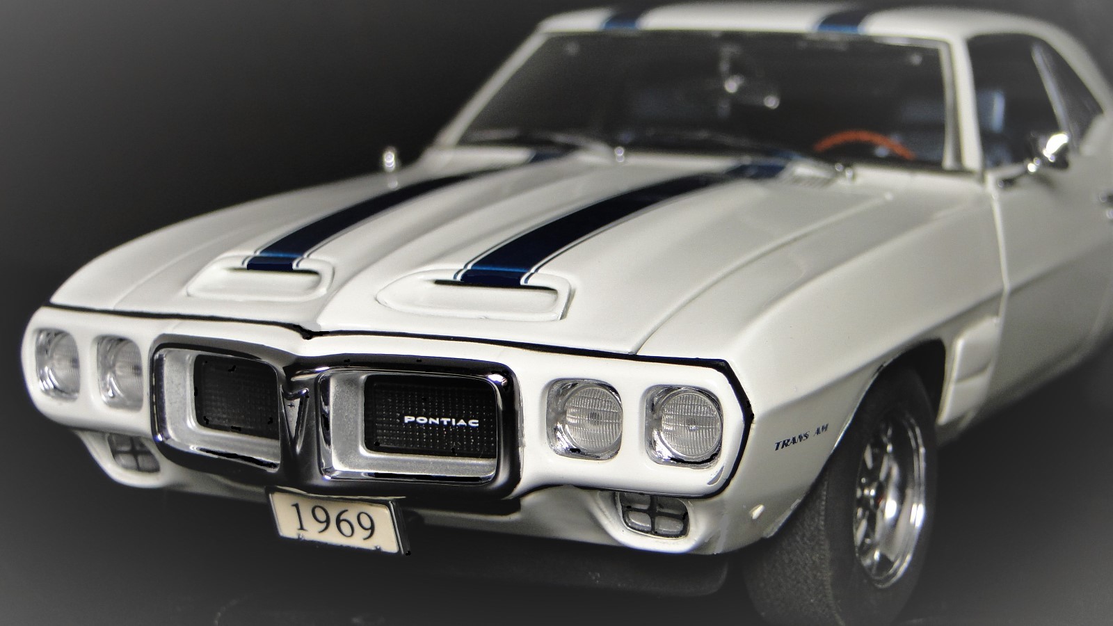 Pontiac Trans Am Firebird Race Car Custom Built Metal Model 1:24 18Racing12 1967