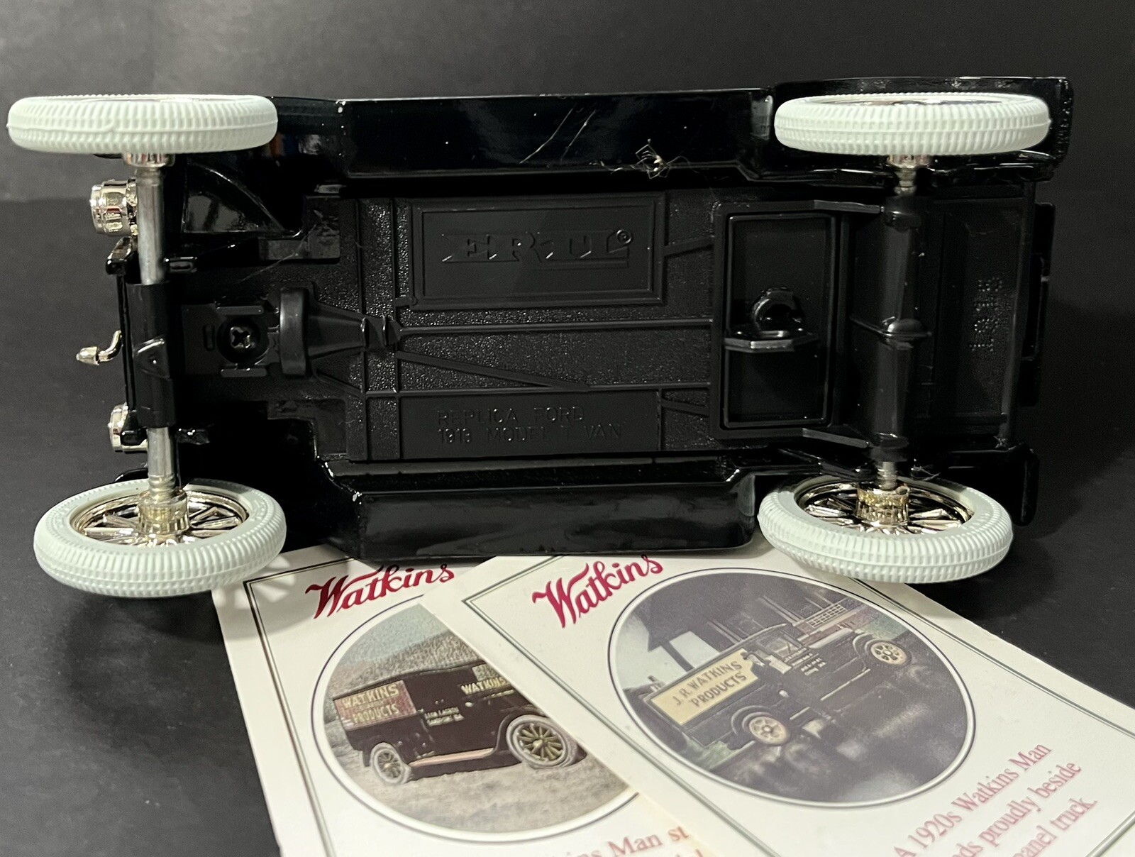 Vintage 1995 Ertl Collectibles Watkins Ford Delivery Model T #F435 Coin Bank
