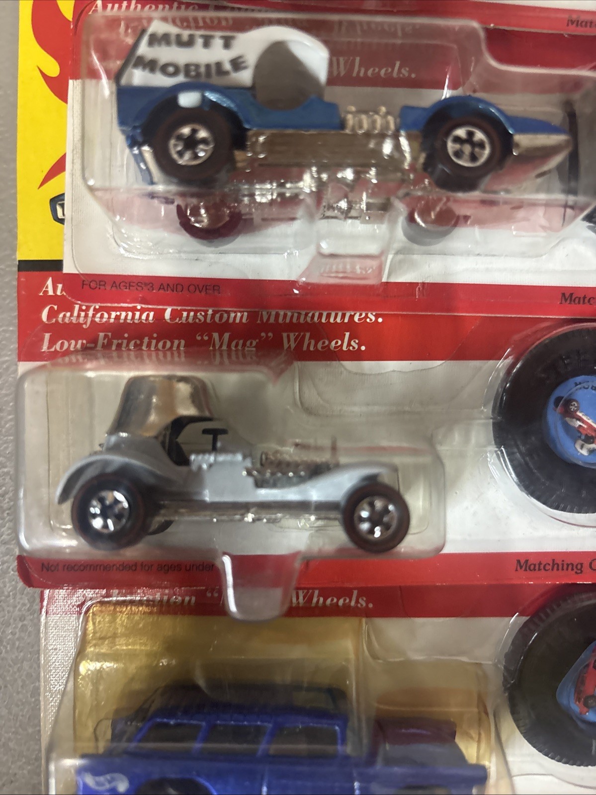 Hot Wheels Vintage Collection EXCLUSIVE SERIES II ☆ button;redline☆ Lot Of 4