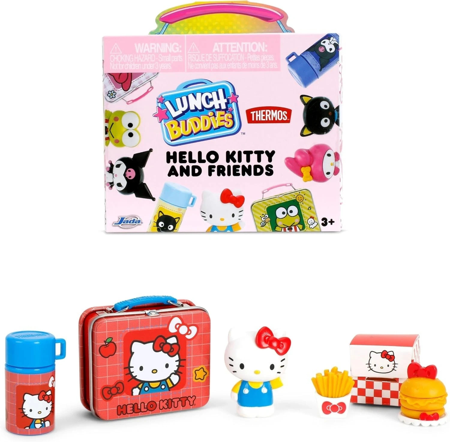 Jada 2″ Lunch Buddies Thermos Wave 1 Hello Kitty Blind Pack (1 Pcs)