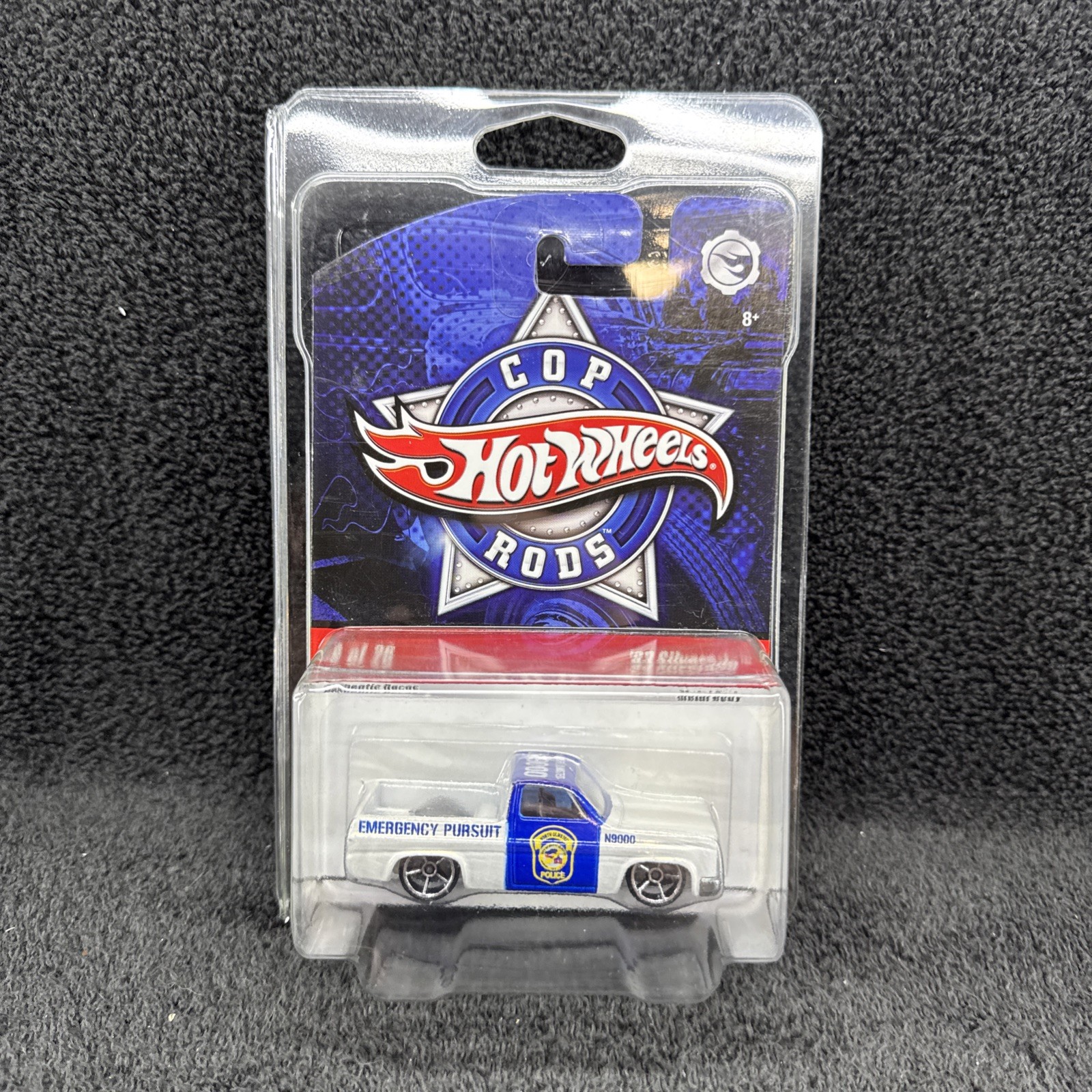 Hot Wheels Cop Rods 83 Chevy Silverado Emergency Pursuit ** the REAL DEAL
