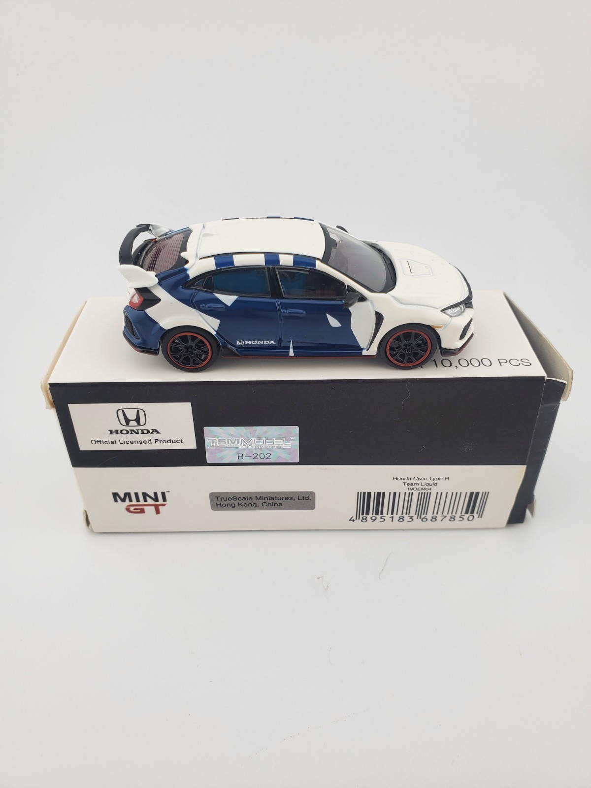 TSM Model Twitchcon 2019 Honda x Team Liquid League of Legends Toy Car 1/10000