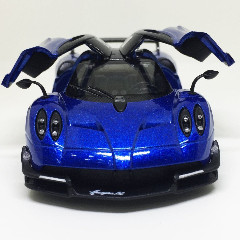 New Kinsmart 5″ Pagani Huayra BC Diecast Model Toy Sports Super Car 1:38- Blue