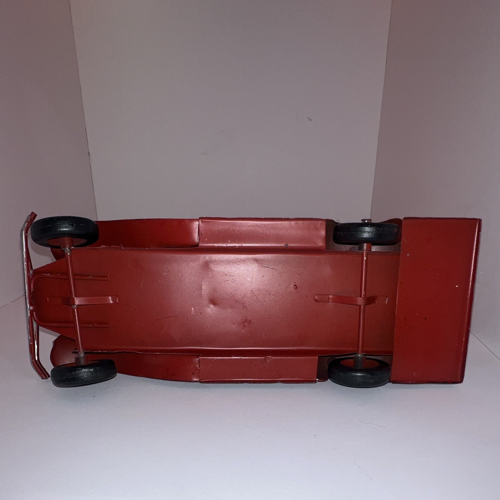 Metal Diecast Fire Truck Toy Vehicle Model – Red Yellow Silver