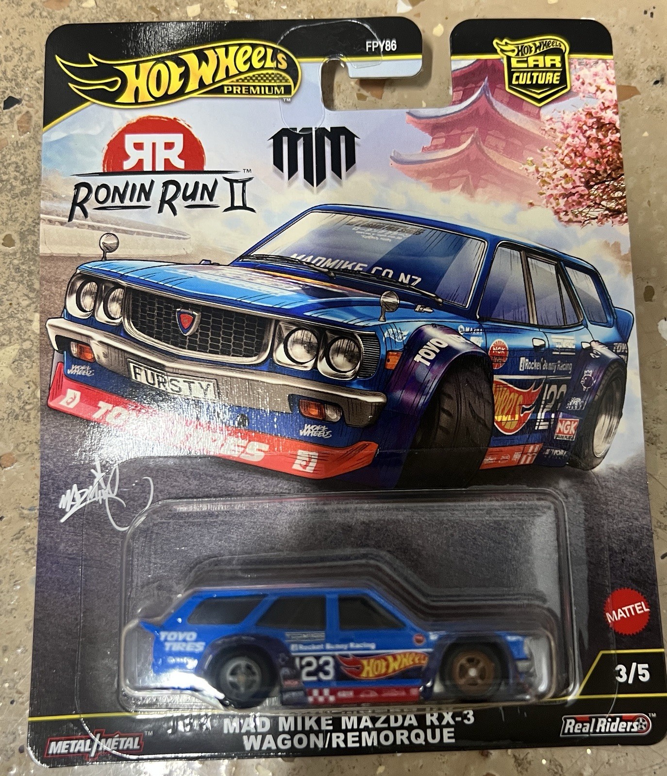 Hot Wheels Car Culture 2025 M Case – Ronin Run 2 Set of 5 🙌In Hand🙌