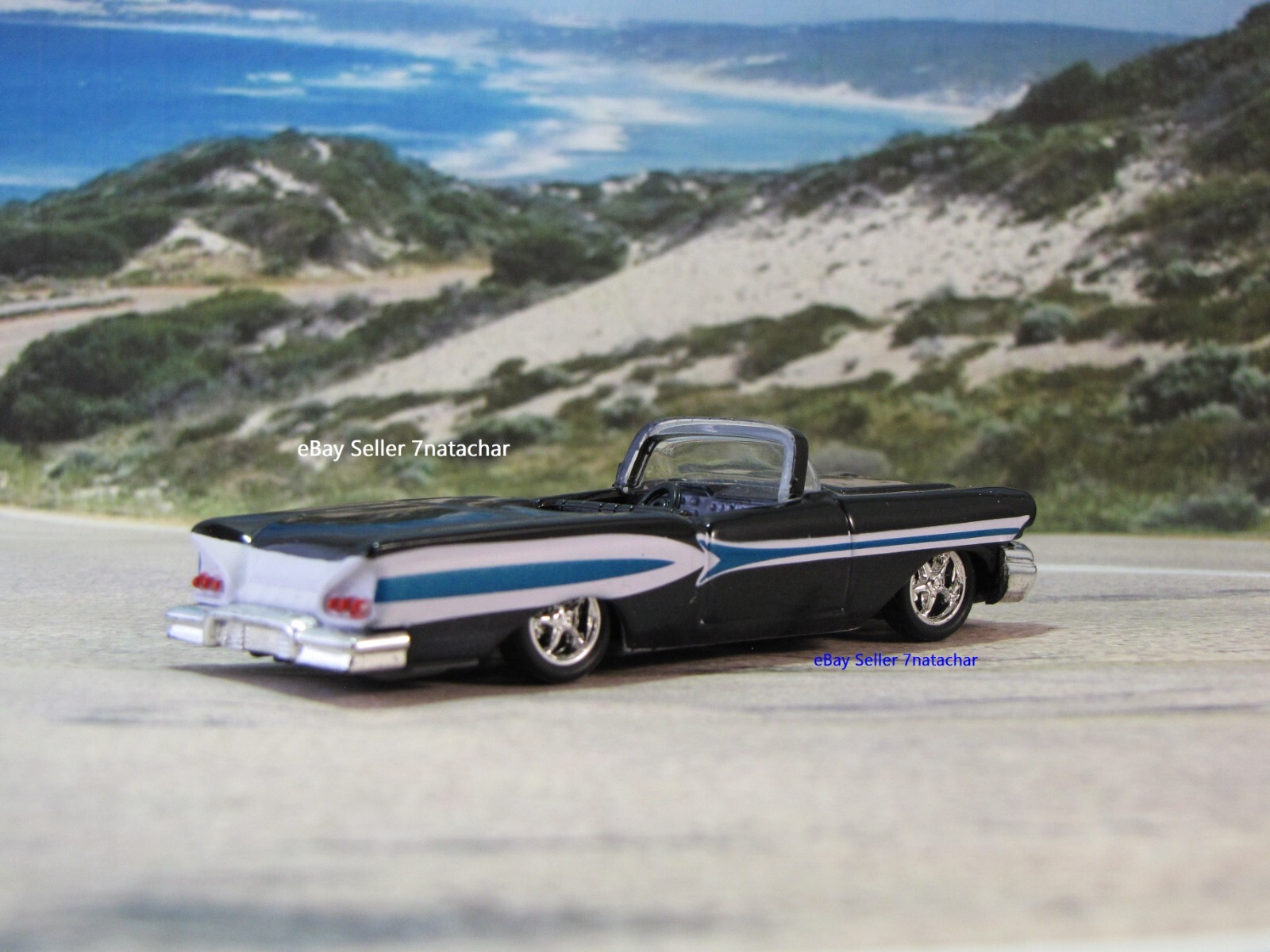 1958 58 Chevy Impala Hot Rod Wheels 1/64 Scale Model Limited Edition