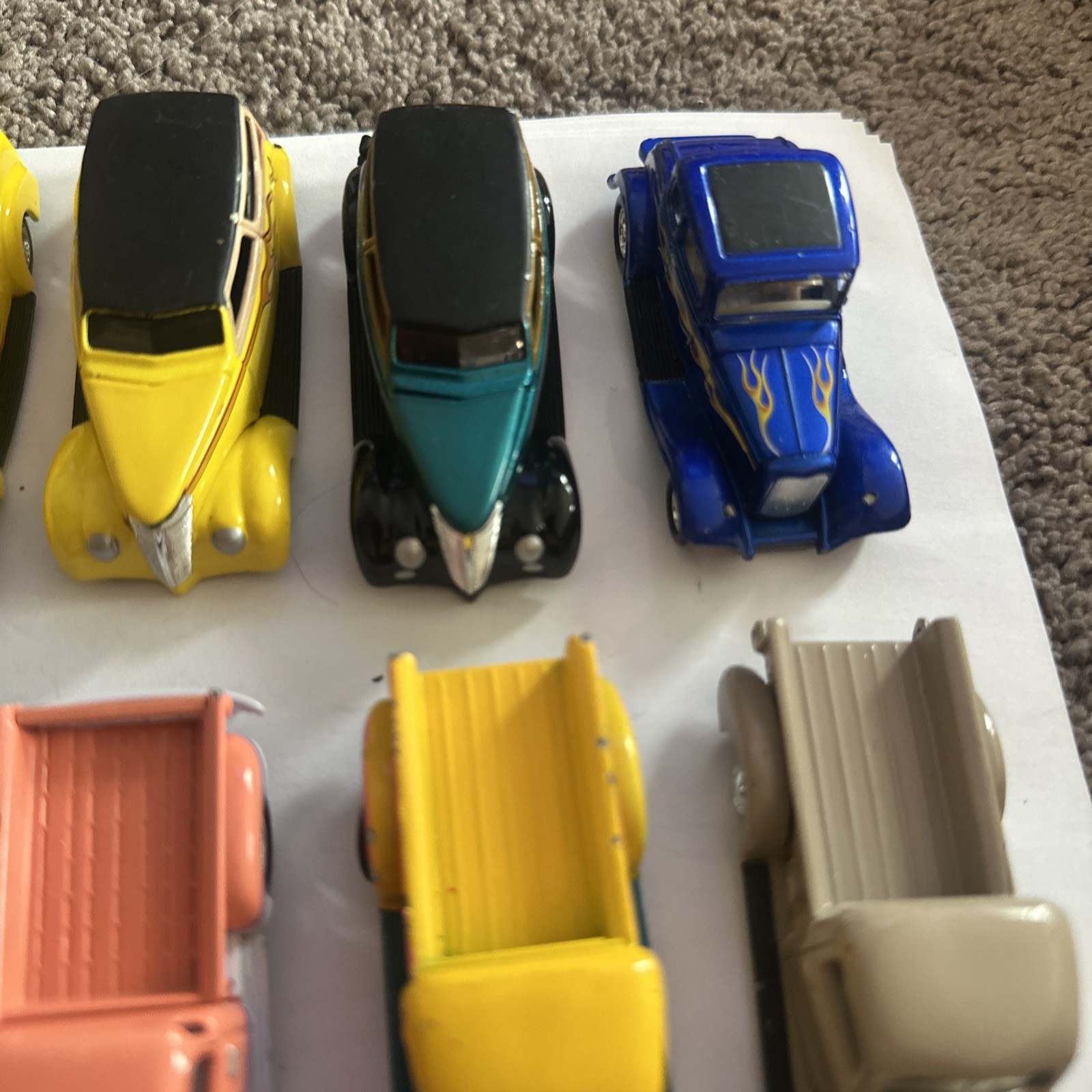 Lot of 12 Racing Champions Diecast Cars Hot Rods Trucks Viper Muscle Cars