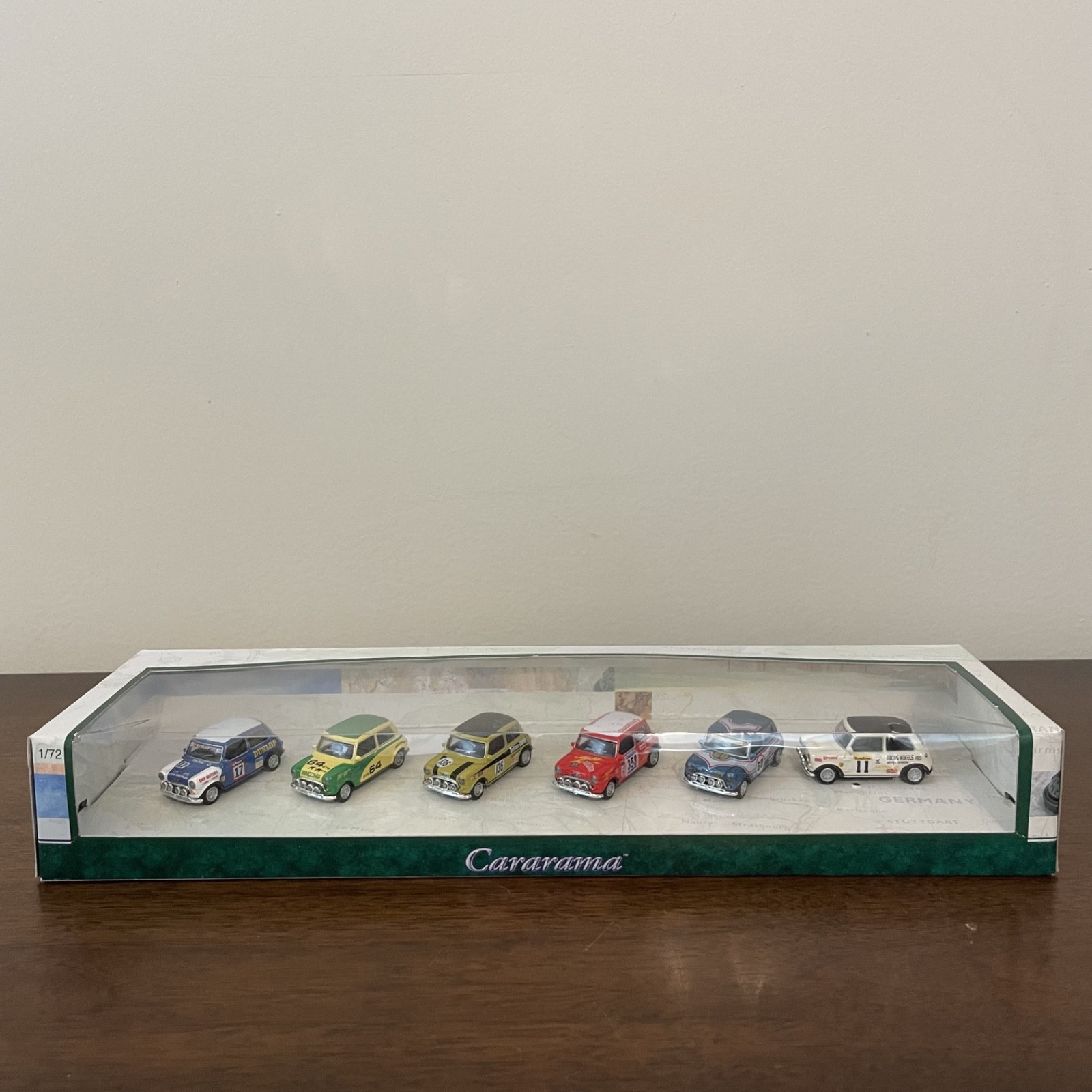 Cararama Hongwell Diecast Mini Cooper Box of 6 cars 1:72 scale #71613 NIB