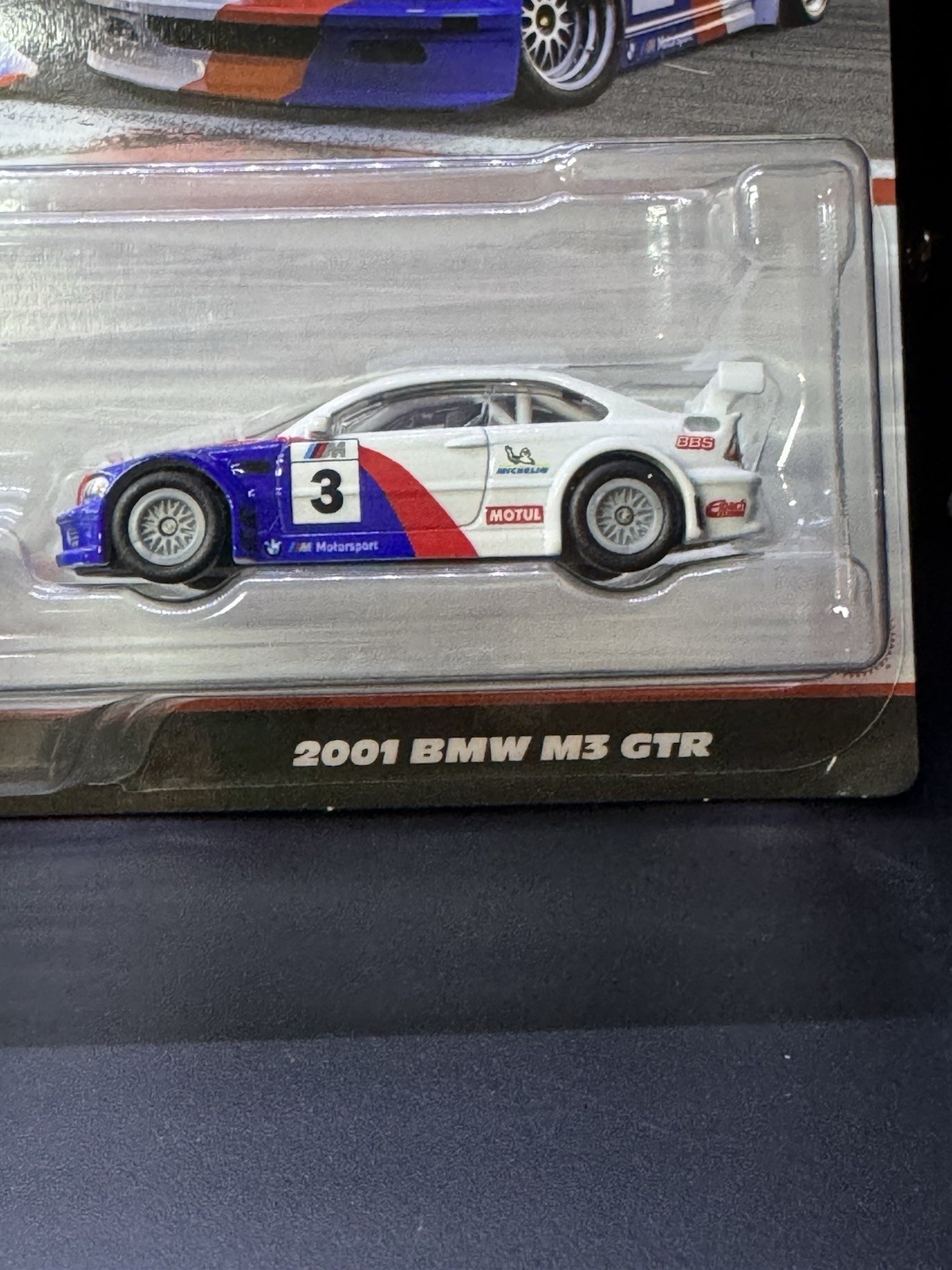 Hot Wheels Car Culture Premium 2 Pack BMW E30 Group 5 & 2001 BMW M3 GTR