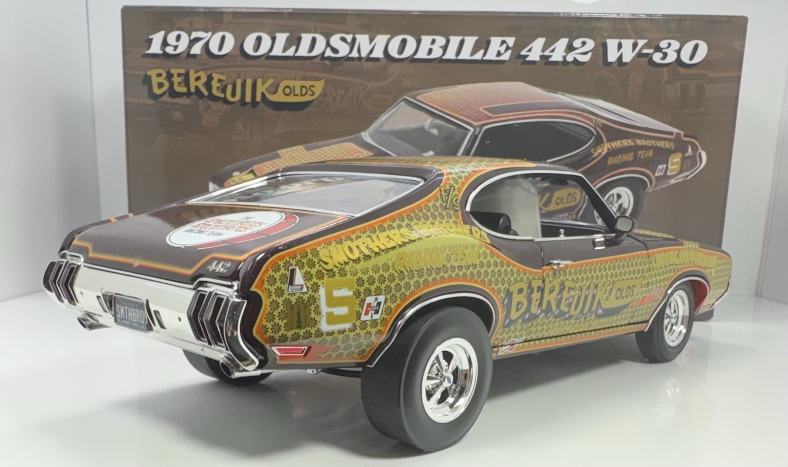 ACME 1/18 Scale 1970 Oldsmobile 442-W30 “BEREJIK” VERY RARE & DETAILED