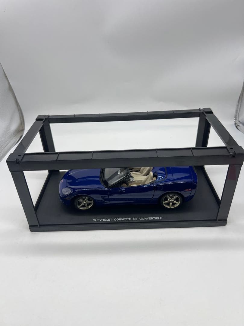 AUTOart Chevrolet Corvette C6 Convertible 1/18 Blue Box Display Collectible 15+