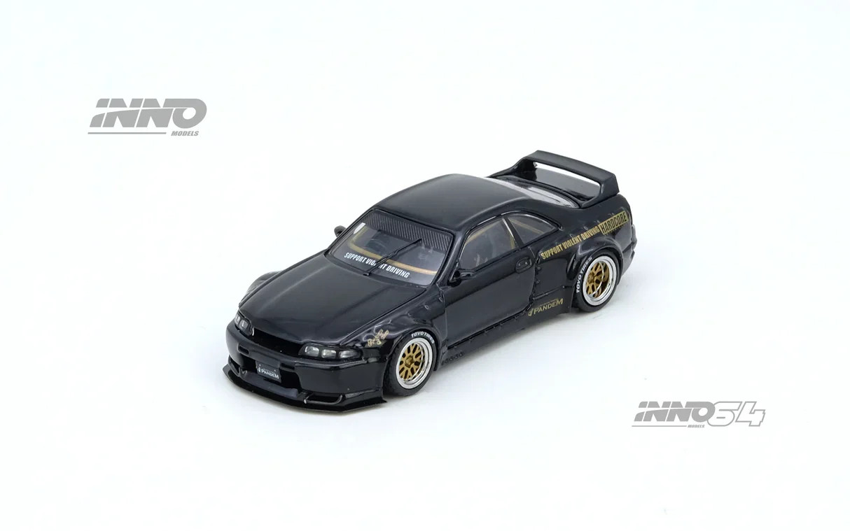 Inno64 1:64 Pandem GT-R R33 – Black