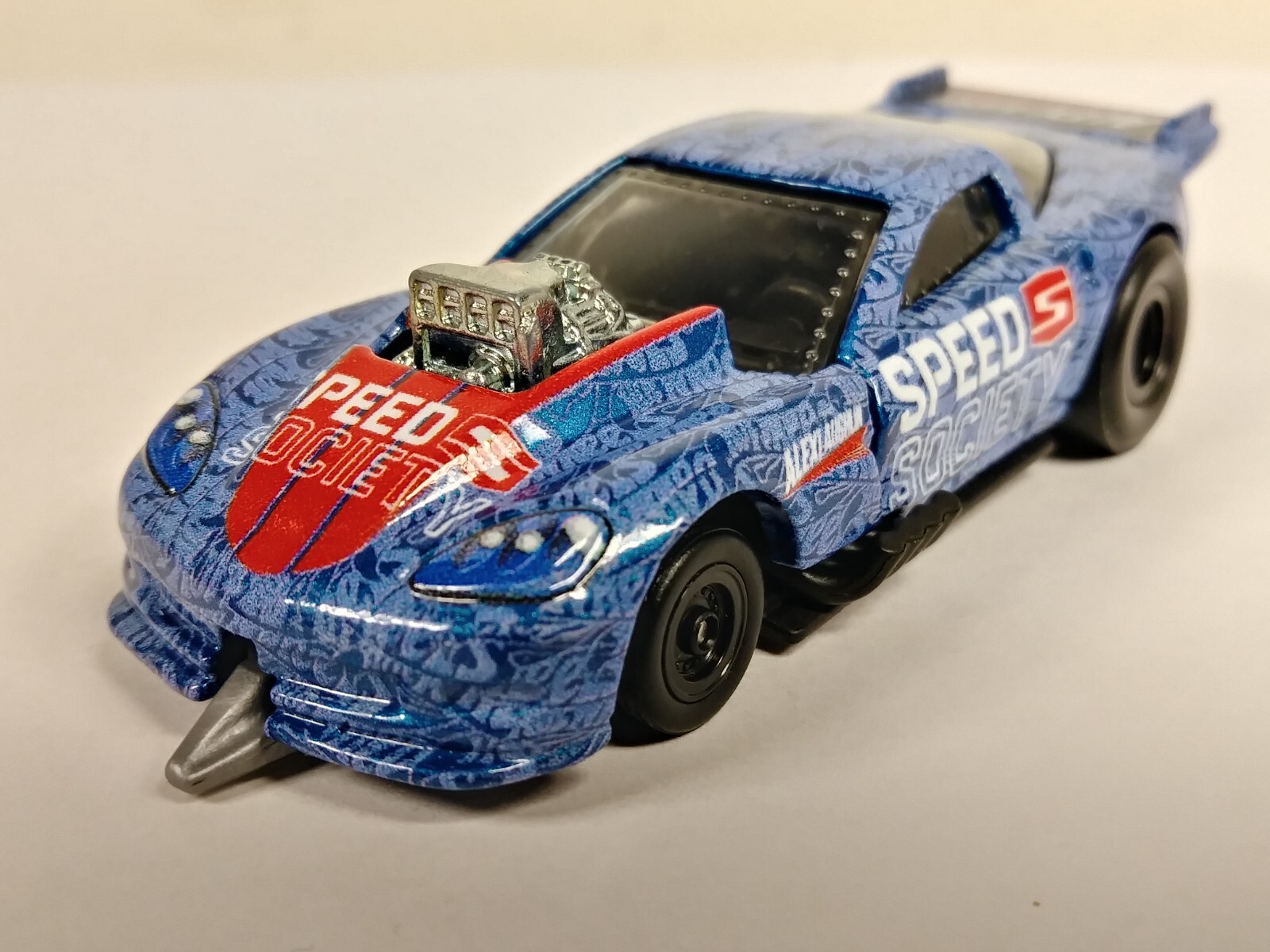’12 Corvette Z06 Drag Racer Hot Wheels 2022 Boulevard Blue RRDragD 1:64 Loose