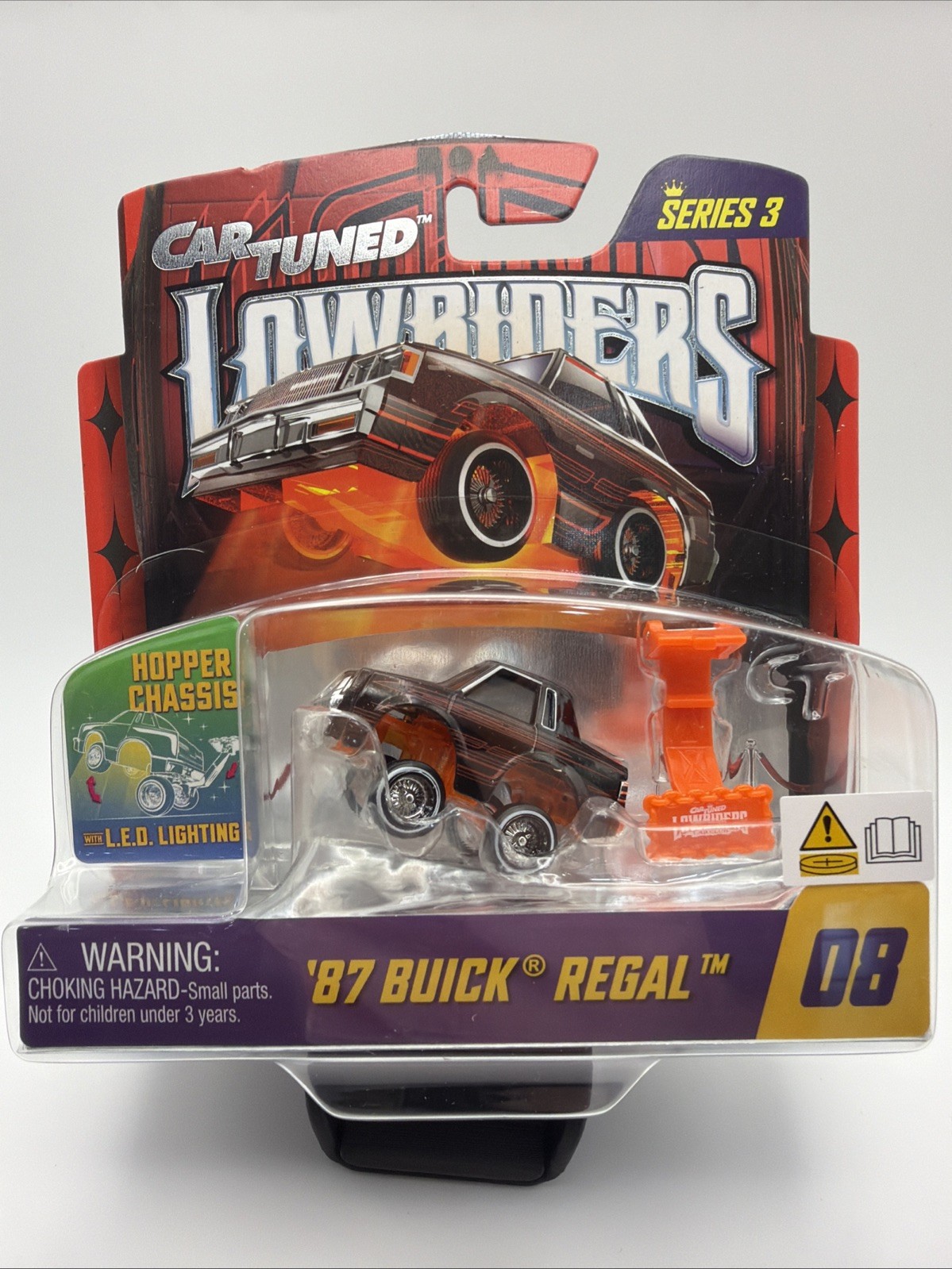 CarTuned 87 Buick Regal Series 3 Lowriders LED Glow #08 Lowriders Car Tuned