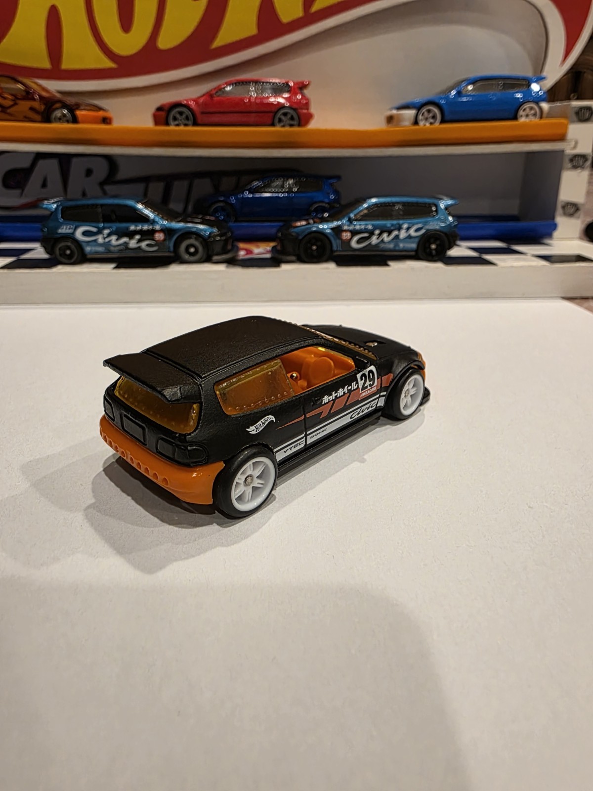 Hot Wheels Custom Honda Civic HCT11 ×2