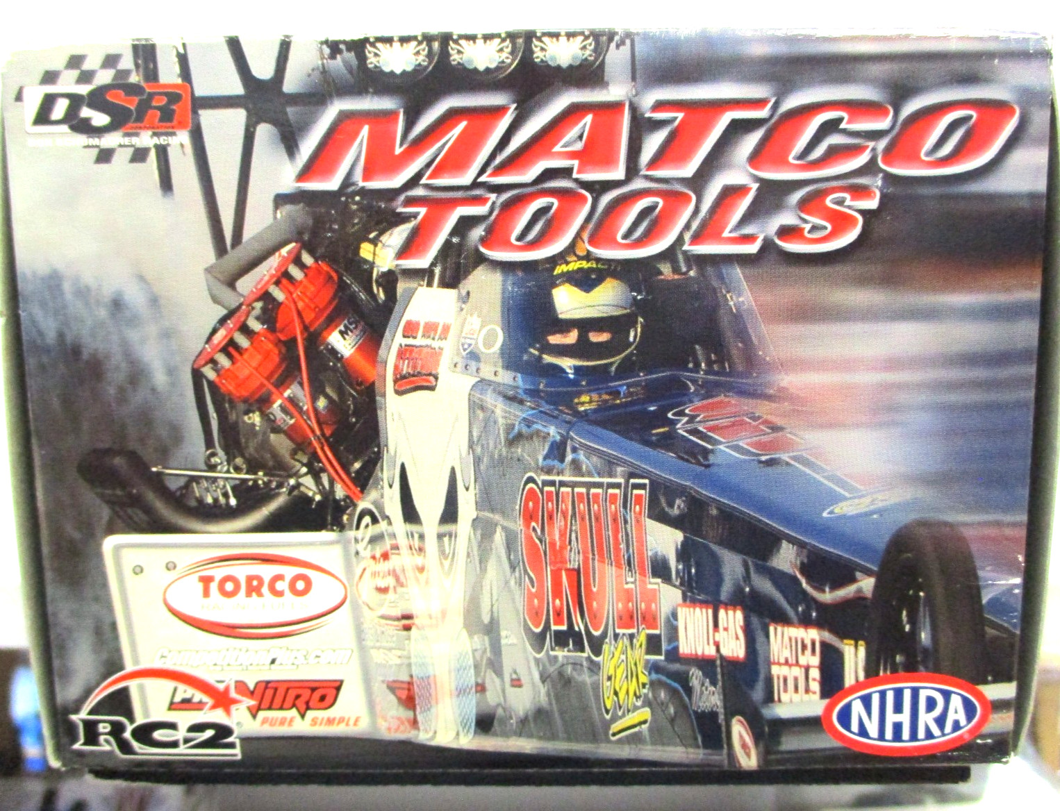 RACING CHAMPIONS RC2 MELANIE TROXEL SKULL GEAR 2006 NHRA TOP FUEL DRAGSTER 1/24