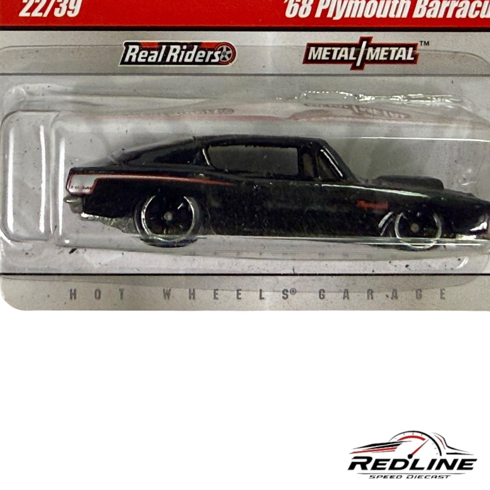 🇺🇸Hot Wheels Phil’s Garage ’68 Plymouth Barracuda BLACK H13🇺🇸
