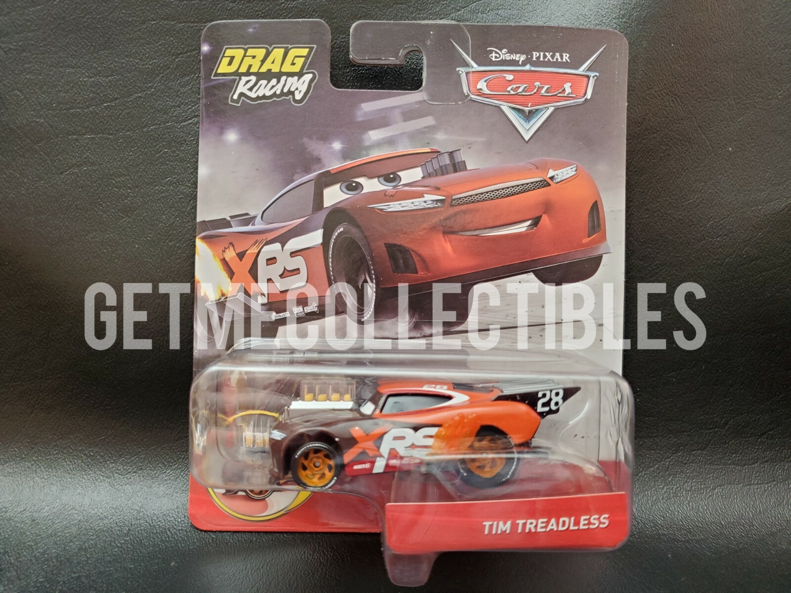 DISNEY PIXAR CARS XRS DRAG RACING NITROADE TIM TREADLESS DIE CAST SAVE 6% GMC