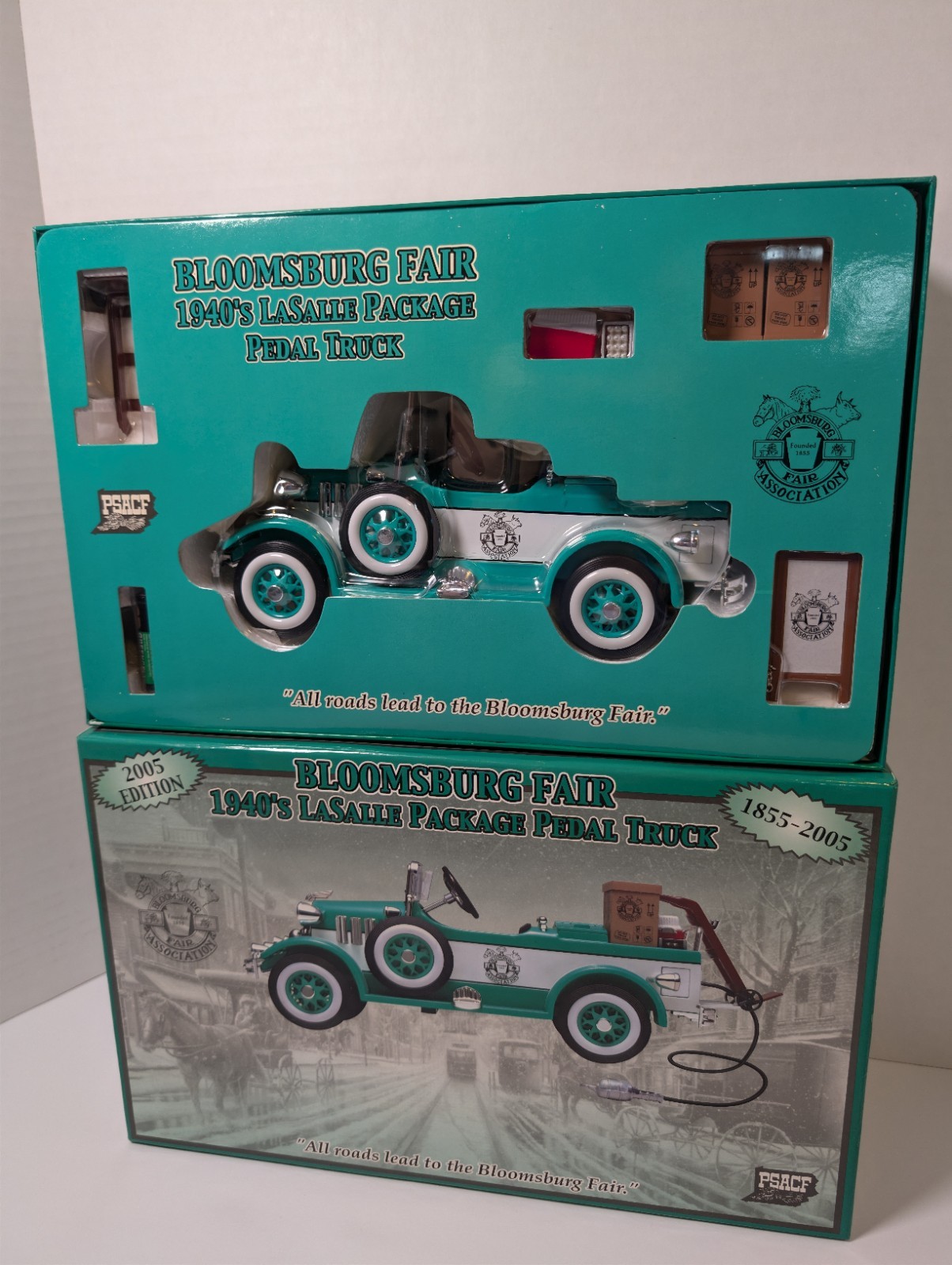 2005 Bloomsburg Fair 1940s LaSalle Package Pedal Truck W/ COA Rare