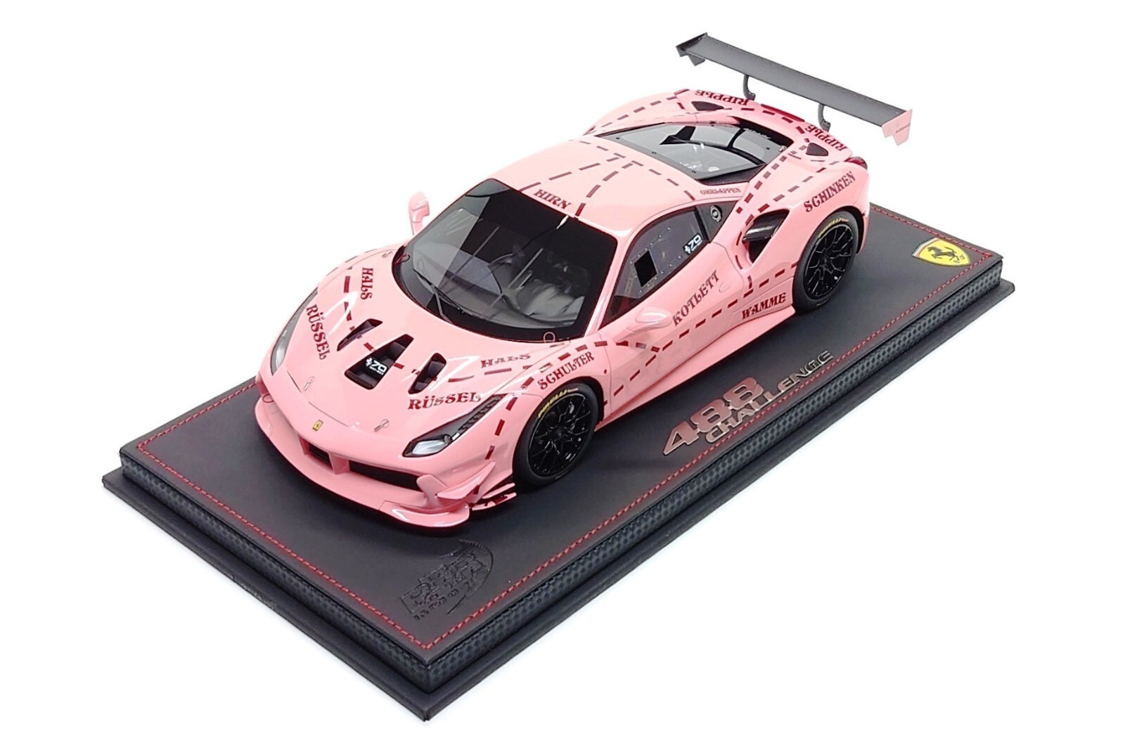 BBR Models 1:18 Ferrari 488 Challenge “Pink Pig” – Rolex 24h Daytona 2018