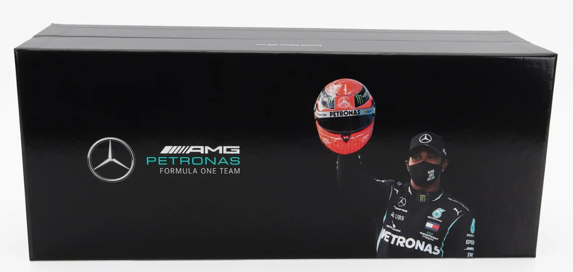 1:18 2020 Lewis Hamilton — 91st F1 Win — World Champion — Minichamps F1