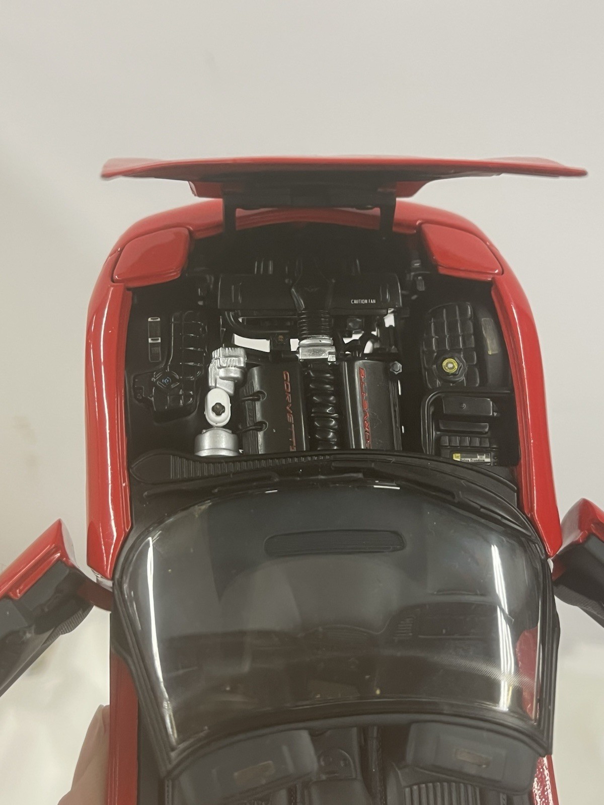 1997 CORVETTE COUPE PARTS CAR BY FRANKLIN MINT– RED Preowned Please See Photos