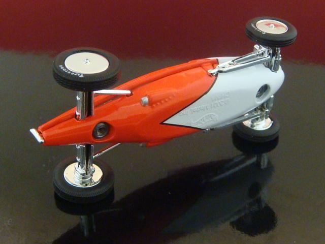 1948-1950 So Cal Speed Shop Belly Tanker Ford V8 Flathead Lakester 1/64 Scl LE F