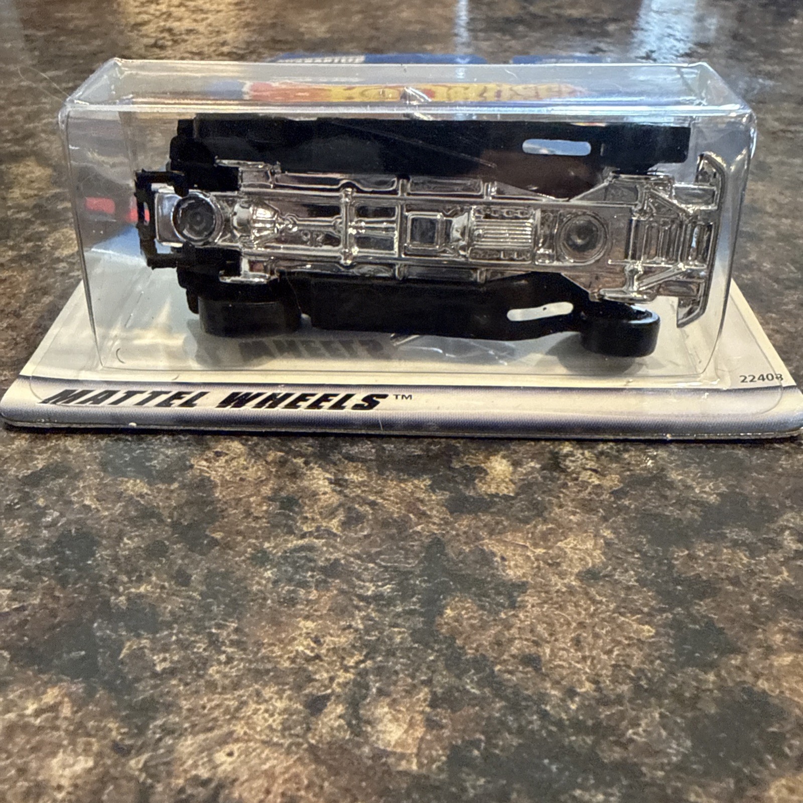 1998 Hot Wheels Super Comp Dragster 5SP # 1041 Silver NIP