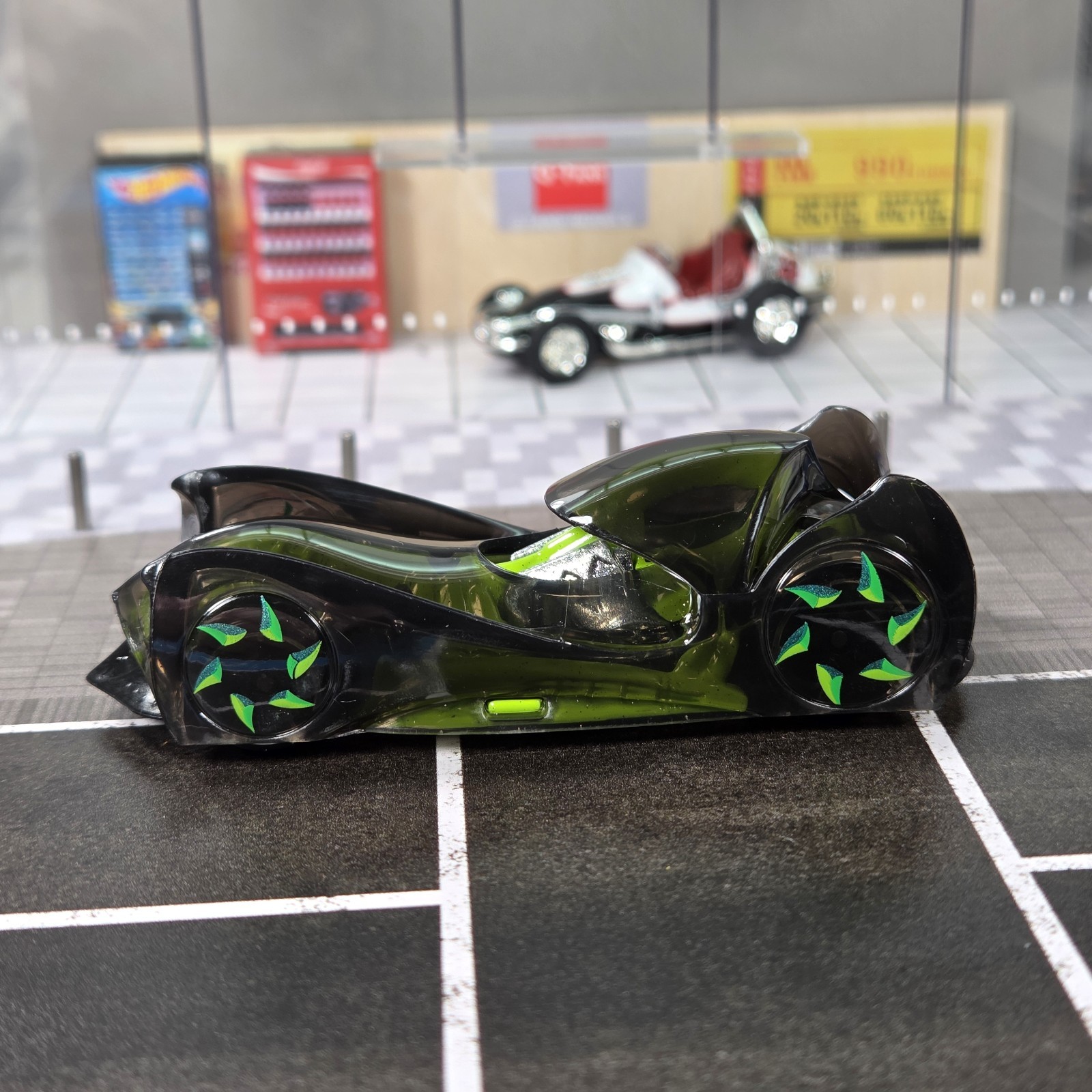 Hot Wheels 2007 New Models CLOAK AND DAGGER Black o5 wheels 30/36 Removable Top