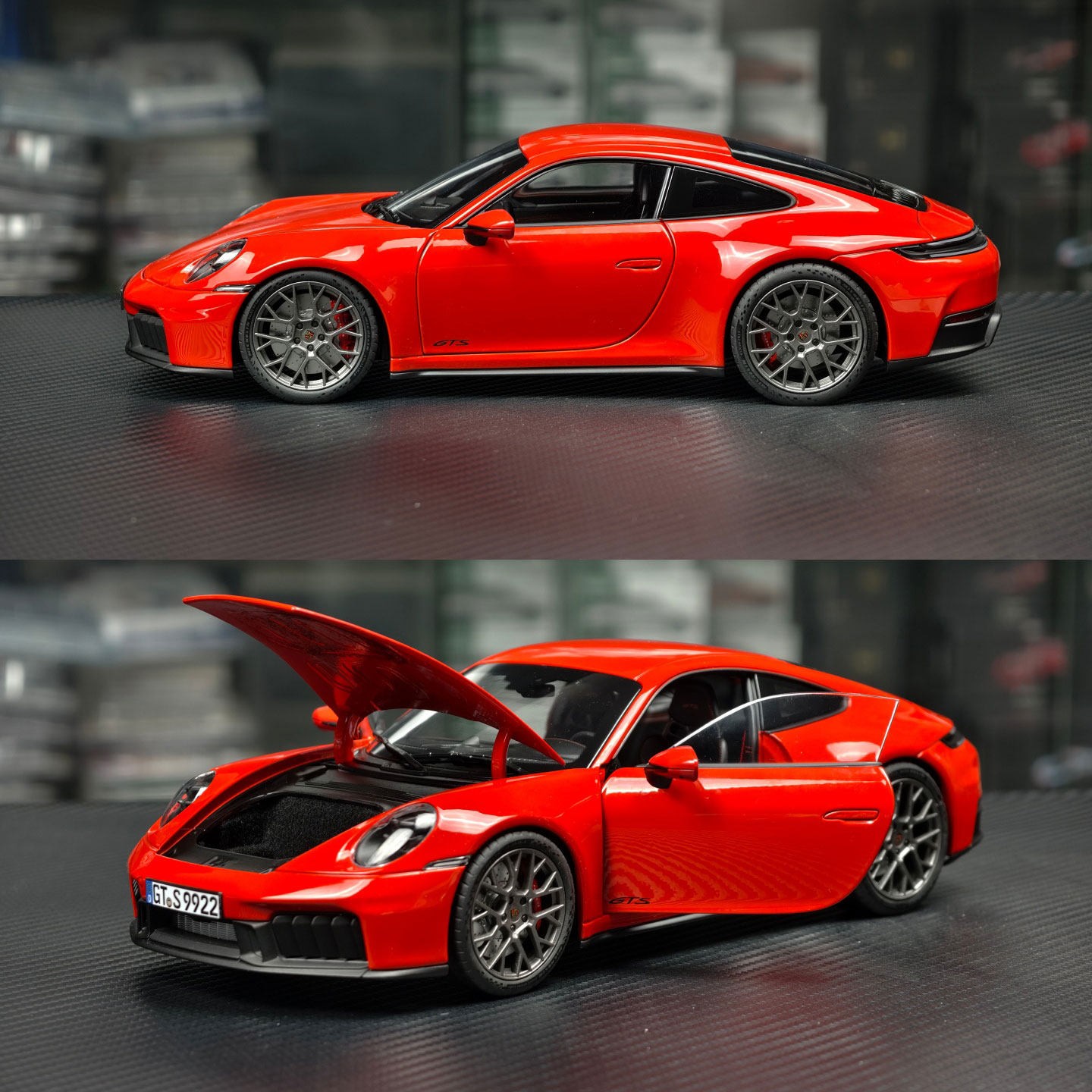 NOREV 1:18 Porsche 911 Carrera S GTS 2024 Alloy Car Model