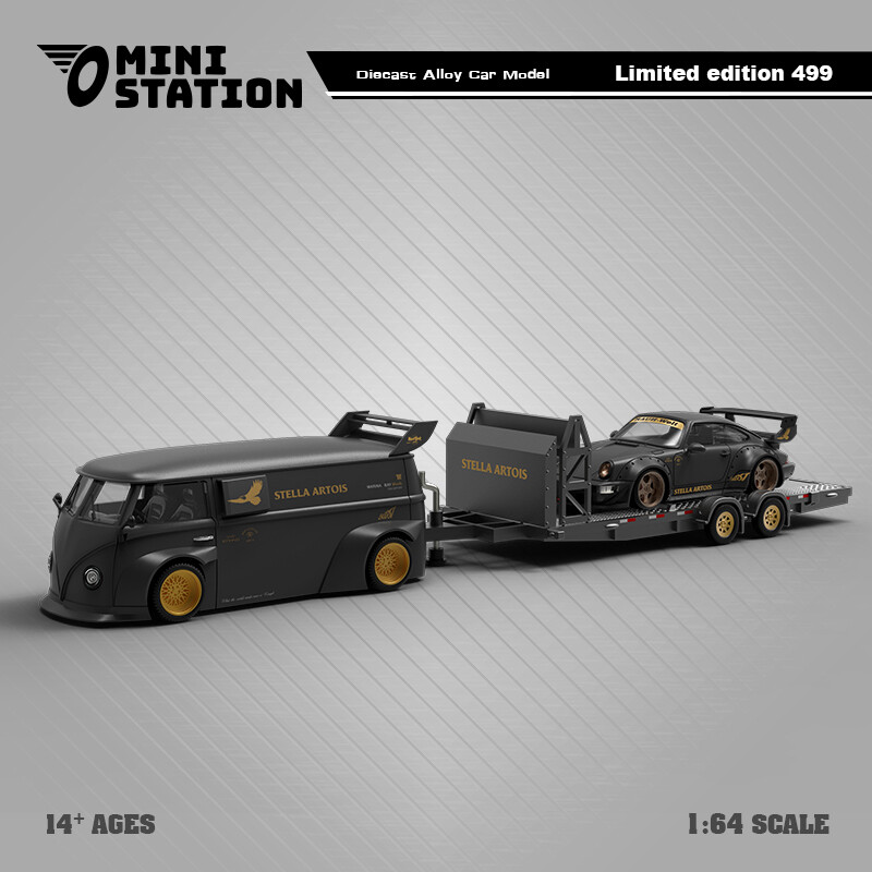 Mini Station 1:64 RWB 964/Targa/T1 Model Car