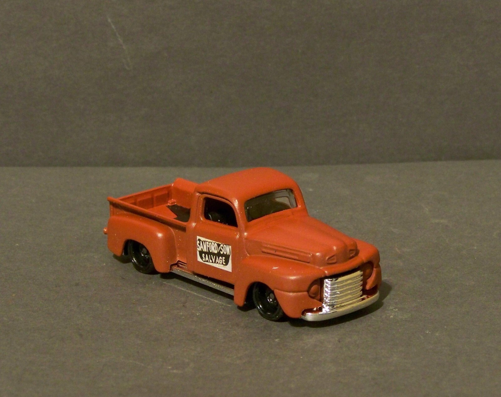 Custom HotWheels FORD f-1 and package of “Movie Metal” SANFORD and SON