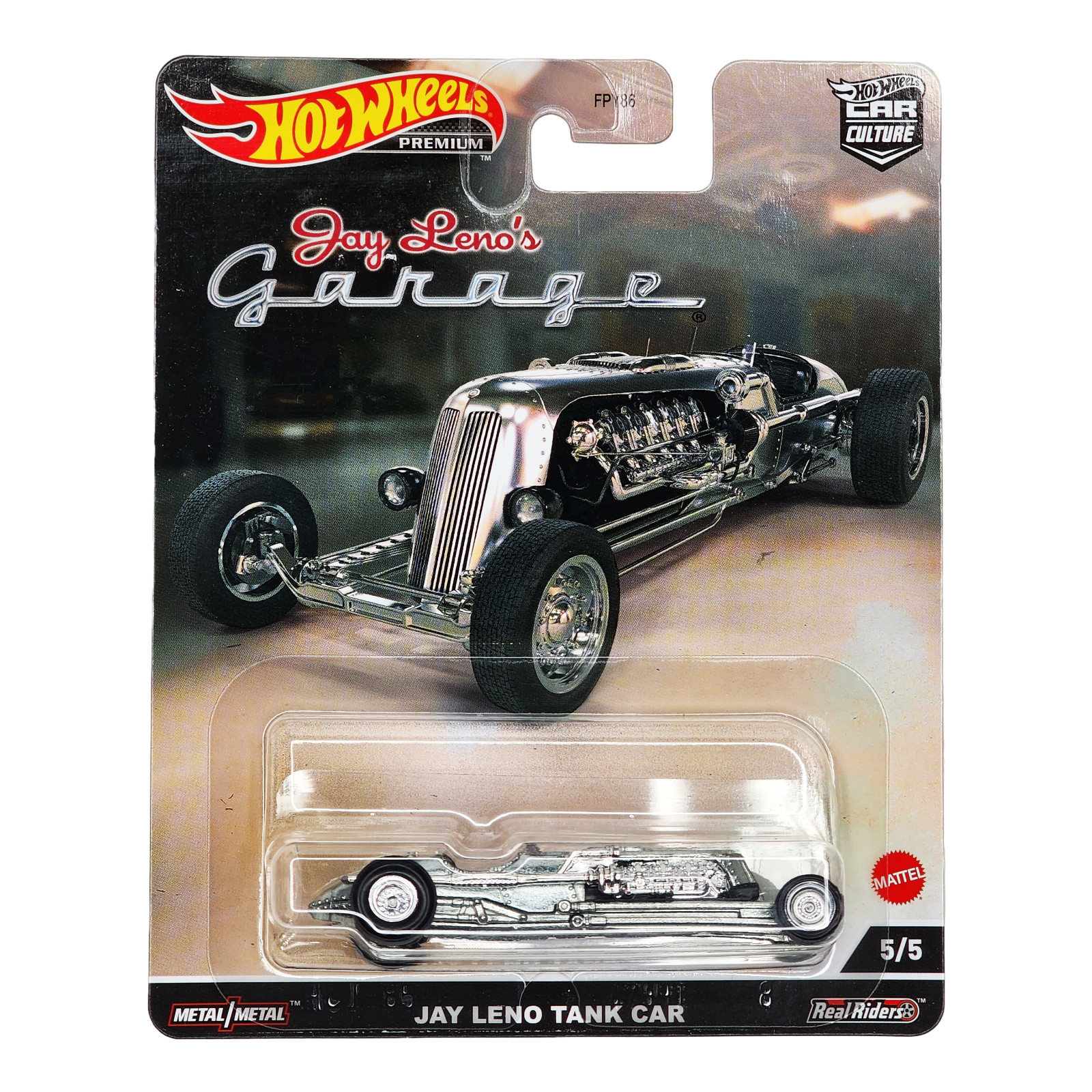 HOT WHEELS Jay Leno Tank Car Culture Jay Leno’s Garage Premium HCJ85 2022