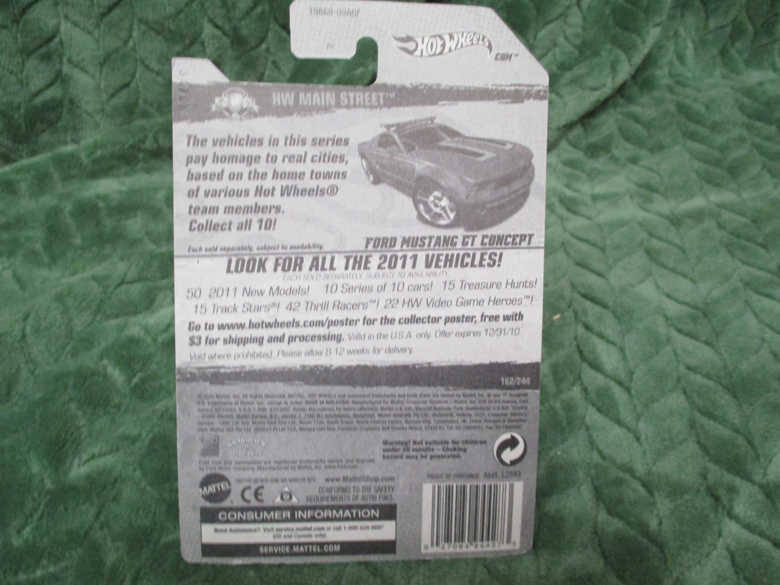 Hot Wheels Main Street Series Ford Mustang GT Concept